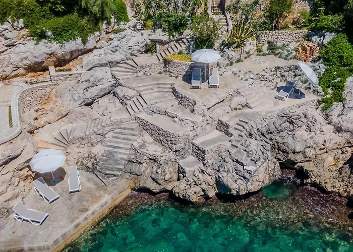 Plantis Dubrovnik - Seven Bedroom With Private Sea Access فيلة *