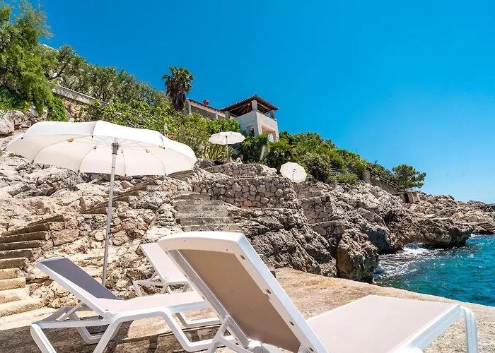 Plantis Dubrovnik - Seven Bedroom With Private Sea Access فيلة زاتون